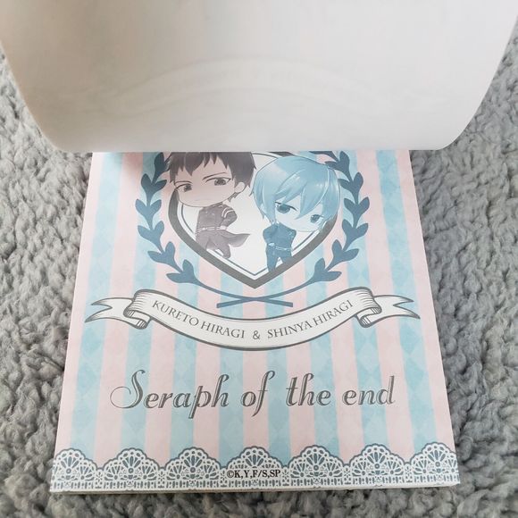 Seraph Of The End Notepad 5.75"x3.75" Kureto & Shinya Japanese Manga 2pc Lot - Picture 6 of 8